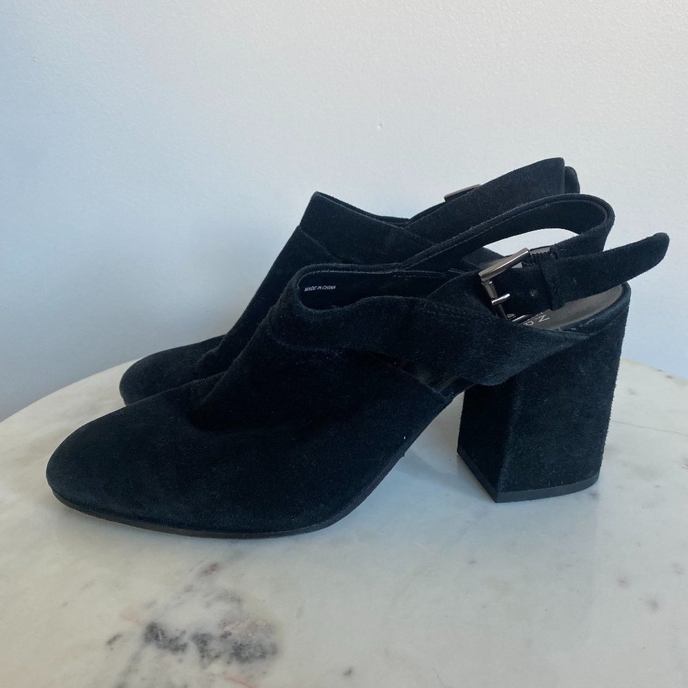 EILEEN FISHER Suede Slingback Heel